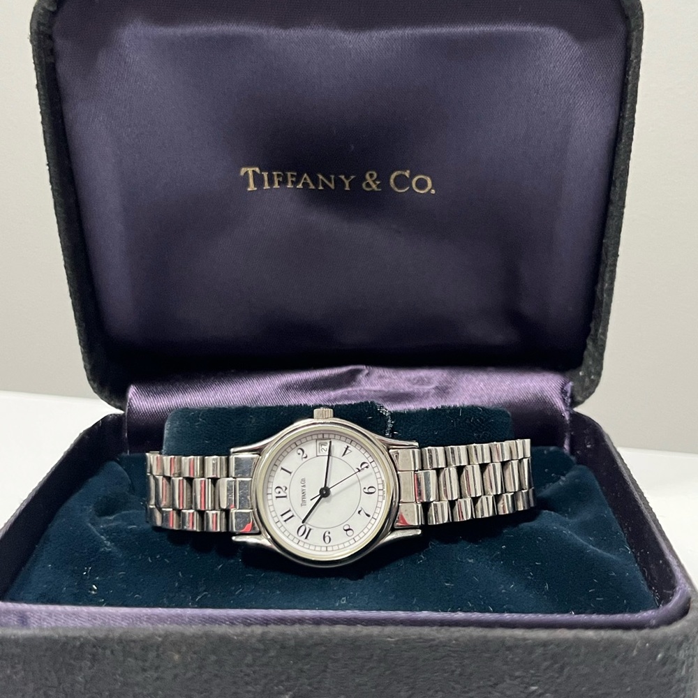 Silver Tiffany’s women’s watch